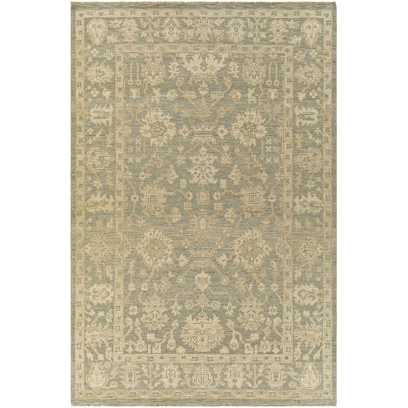 BoutiqueRugs Chalgrove Traditional Area Rug - Beige, Medium Gray, Light Brown - 2' x 3'