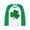 AC99 Green, variant on St Patricks Day Raglan Tee For Child Boys Cartoon Print Long Sleeve Crew Neck Tops Breathable Fashion Little Child Festival Casual Dailywear Green Size 5-6 Years