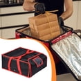 thumbnail image 4 of Bolsa térmica para pizza, portátil y para uso comercial en campings al aire libre. 45x45x21cm, 4 of 8
