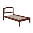 thumbnail image 2 of Richmond Twin XL Solid Wood Platform Bed in Walnut, 2 of 10