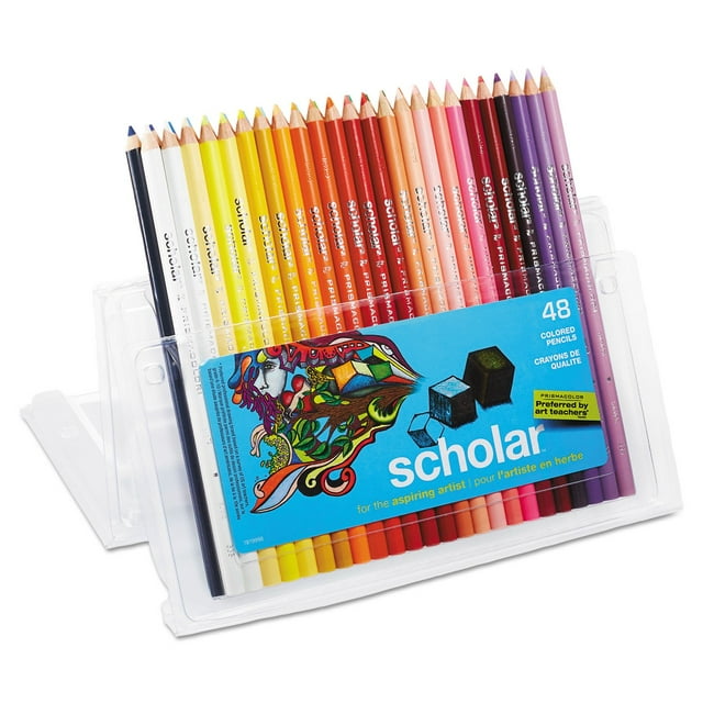Lápices de colores Prismacolor Scholar para adultos, paquete de 48