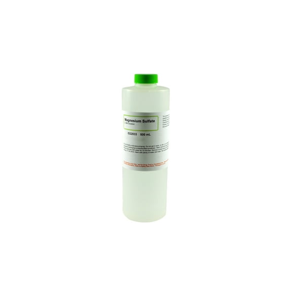 Magnesium Sulfate 0.5M Solution, 500mL - Laboratory Grade - The Curated Chemical Collection by Innovating Science