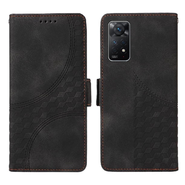 Funda GANGXUN para Xiaomi Redmi Note 11 Pro 4G/5G con diseño acolchado elegante, cuero PU, protección total y ajuste preciso