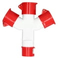 thumbnail image 2 of Waterproof Outlet, Industrial Socket Easy Installation 3 Way Durable  For Outdoor HR-1013,HR-1014, 2 of 8