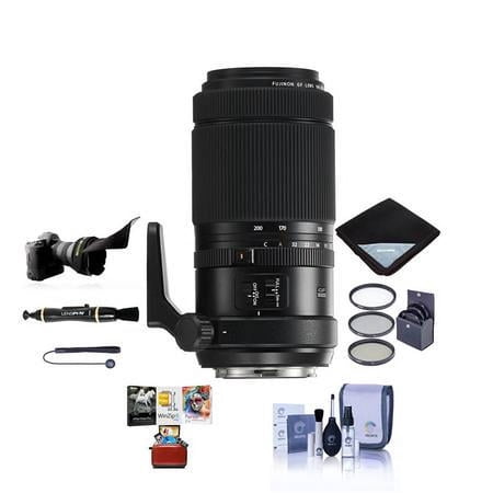 UPC: 0192223097735 | GF 100-200mm f/5.6 R LM OIS WR Lens  Bundle with ProOptic 67mm Filter Kit  Flex Lens Shade  Lens Wrap  LensPen Cleaner  Lens Cap Tether  Cleaning Kit  Mac Software Kit