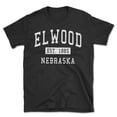 thumbnail image 1 of Elwood Nebraska Classic Established Men's Cotton T-Shirt, 1 of 1
