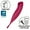 Red, variant on Satisfyer Twirling Pro+ Connect App | Hybrid Air Pulse Vibrator | Clitoral Stimulation | Waterproof (IPX7) | Rechargeable Battery | Skin-Friendly Silicone (Red)