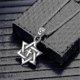 thumbnail image 3 of Metal Gold Plated Star Of David Cross Pendant Necklace Classic Jewish Cultist 2024, 3 of 5