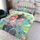 thumbnail image 3 of Hombre Sierra Conjunto de sábanas temático, trío de piezas, cómodo y amigable con la piel, diseño único, regalo de decoración para el hogar para familiares, amigos y fans, 90 cm * 190 cm, 3 of 6