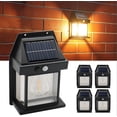 thumbnail image 2 of Lámpara de pared solar para exteriores, lámpara de tungsteno impermeable para exteriores, lámpara de noche para jardín, villa, iluminación, lámpara de jardín de inducción, 2 of 2