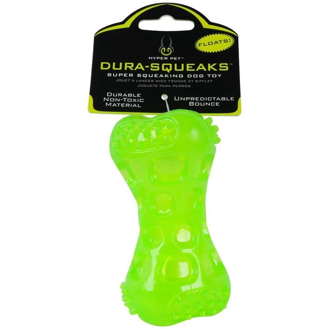 Juguete para Perro Hyper Pet Hueso Dura-Squeaks