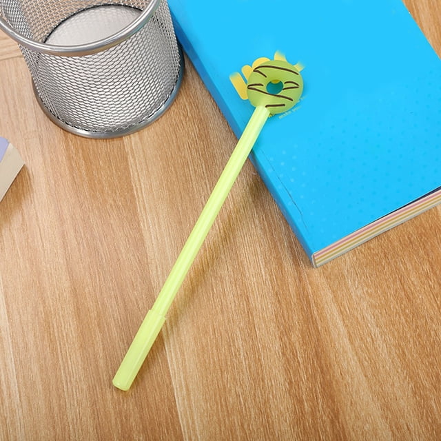 Donut Gel Pen 0.5mm 2ml Liquid Gel Ink Rollerball Pen For School Home Fuzzy Pen Color Pens for Planners 100 Pens Hour of Code Pens Fine Point Pens for Writing Light Pens Preppy Highlighter 4 Color Pen