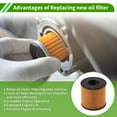 thumbnail image 4 of Filtros de Aceite de Motor Unique Bargains No.263502J000 para Hyundai Sonata Hybrid 2.0L 2020-2025 Específico del Vehículo Altura 6.4cm Diámetro Exterior 6.5cm 1 Pc, 4 of 6