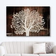thumbnail image 2 of wall26 Canvas Print Wall Art Wood Panel Tree Silhouette Tapestry Nature Wilderness Illustrations Modern Art Rustic Decorative Relax/Calm for Living Room, Bedroom, Office - 16"x24", 2 of 5