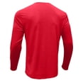 thumbnail image 6 of Your-Sty Summer Henley Shirts for Men 3/4 Sleeve Baseball Casual Shirts Basic Sport Athletic Tee Tops, 6 of 6