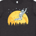 thumbnail image 4 of Inktastic Space Outerspace Moon and Astronaut Youth T-Shirt, 4 of 5