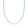 thumbnail image 3 of Ross-Simons 45.00 ct. t.w. Sky Blue Topaz Tennis Necklace in Sterling Silver, Women's, Adult, 3 of 5
