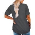 thumbnail image 6 of XCHQRTI Plus Size Daisy Women Tshirt Graphic Oversized Tees Short Sleeve Casual Tee, 6 of 8