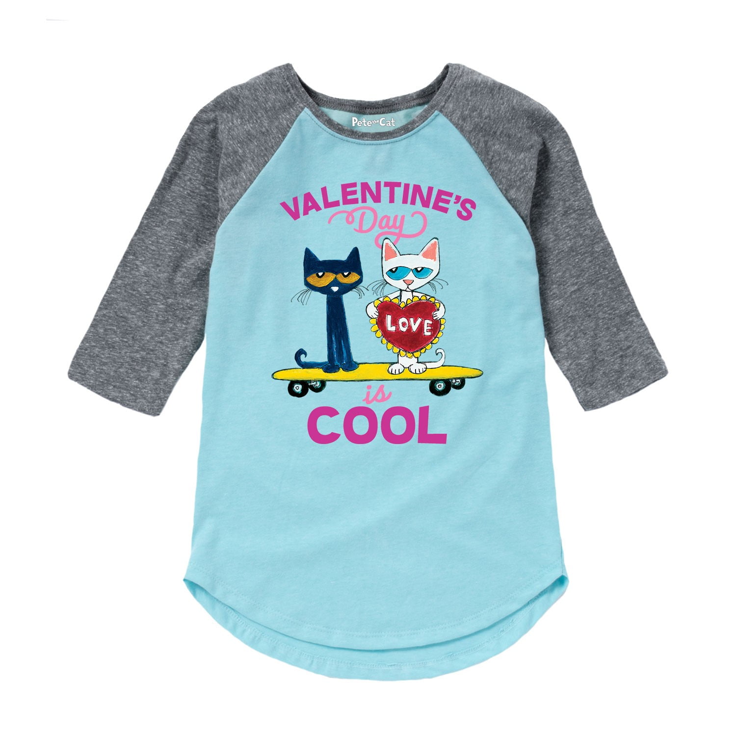 PETE THE CAT Pete The Cat Pete Valentines Day Is Cool Toddler Girl