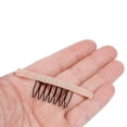thumbnail image 5 of 24-Piece Wig Accessory Kit: Steel 7-Tooth Combs for Wig Caps, Hairpiece Clips, and Tools (Blonde), 5 of 6