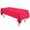 Fuchsia, variant on Gowinex Black 58" x 102" Lamour Satin Rectangular Tablecloth