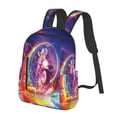 thumbnail image 2 of Princess Peach Casual Backpack Laptop Shoulders Bag Daypack Bookbag Travel, 2 of 9