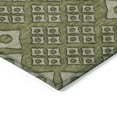 thumbnail image 4 of Addison Rugs Chantille Indoor/Outdoor Transitional Diamonds Olive Washable Rectangle Rug, 5' x 7'6", 4 of 6