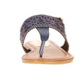 thumbnail image 4 of Victoria K Women's Laser Cut Cuff Fashion Sandals, 4 of 7
