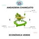 thumbnail image 5 of Andadera Para Bebé Babytek Changuito Verde, 5 of 5
