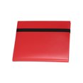 thumbnail image 2 of Side Loading Trading Card Albums Binder with Elastic Elastic Strap Strap Scratch-Resistant Game Collection Gaming Accessories Folder Booklet Red, 2 of 6
