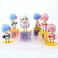 thumbnail image 2 of Figura de Anime de 19 estilos Life in a different world from zero PVC modelo Maid Subaru Natsuki Emilia Rem Ram acción juguete chico colección Gao Jinjia LED, 2 of 2