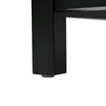 thumbnail image 5 of Resenkos 20.28'' Modern Bathroom Vanity: Ceramic Sink, Solid Wood Frame, Drawer - Small Bathrooms, Black, 5 of 20