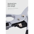 thumbnail image 3 of Agarre ergonómico que absorbe los golpes - Facilita los cortes difíciles - Ideal para personas mayores Tijeras de podar con trinquete de alta resistencia para manos débiles - Podadoras profe, 3 of 4