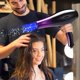 thumbnail image 1 of Secador de pelo con difusor, secador de viaje ligero para cabello normal y rizado. Incluye boquilla de peinado de volumen. Secador de pelo., 1 of 6