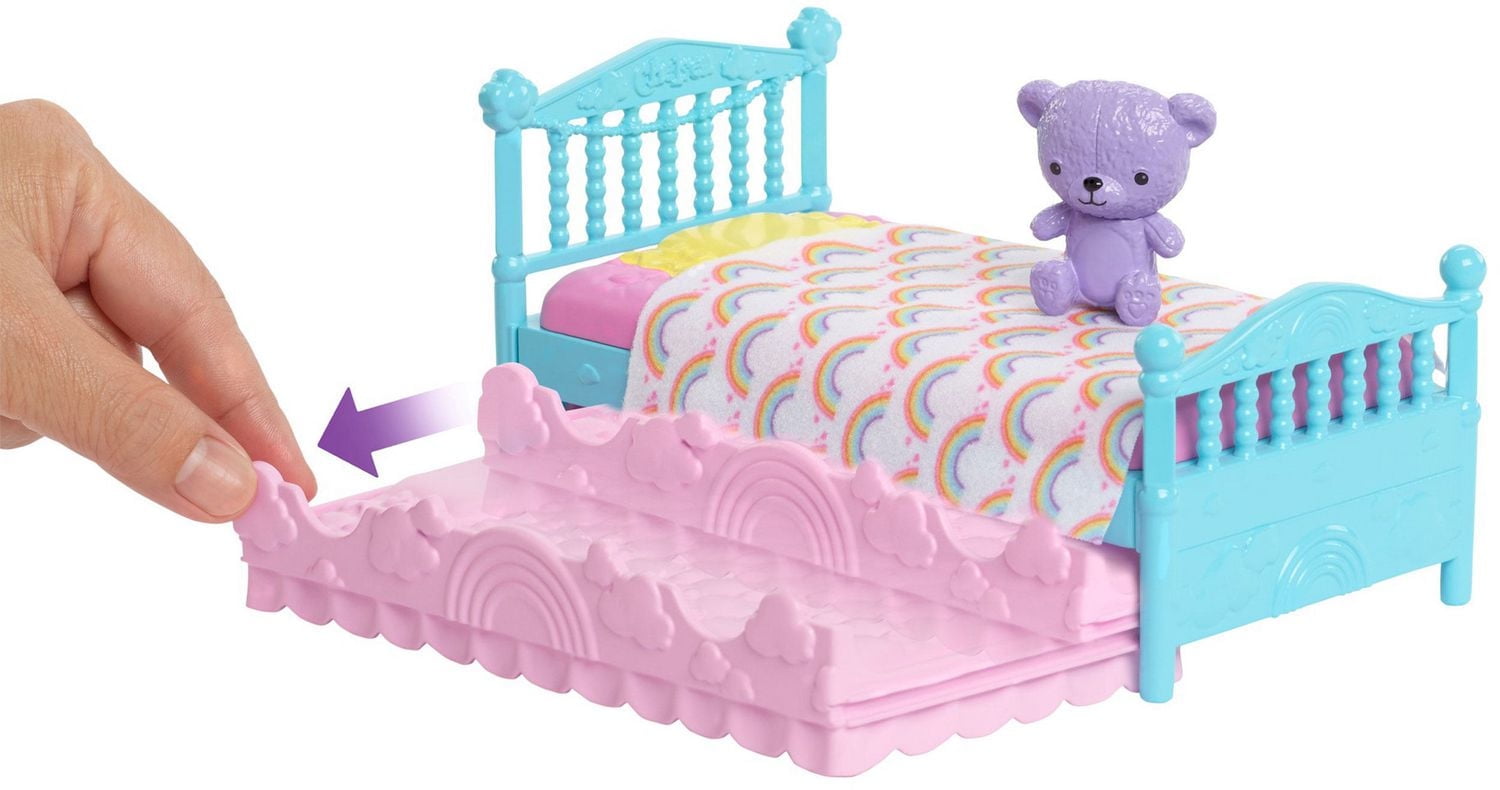 Barbie Club Chelsea Bedtime Doll & Playset