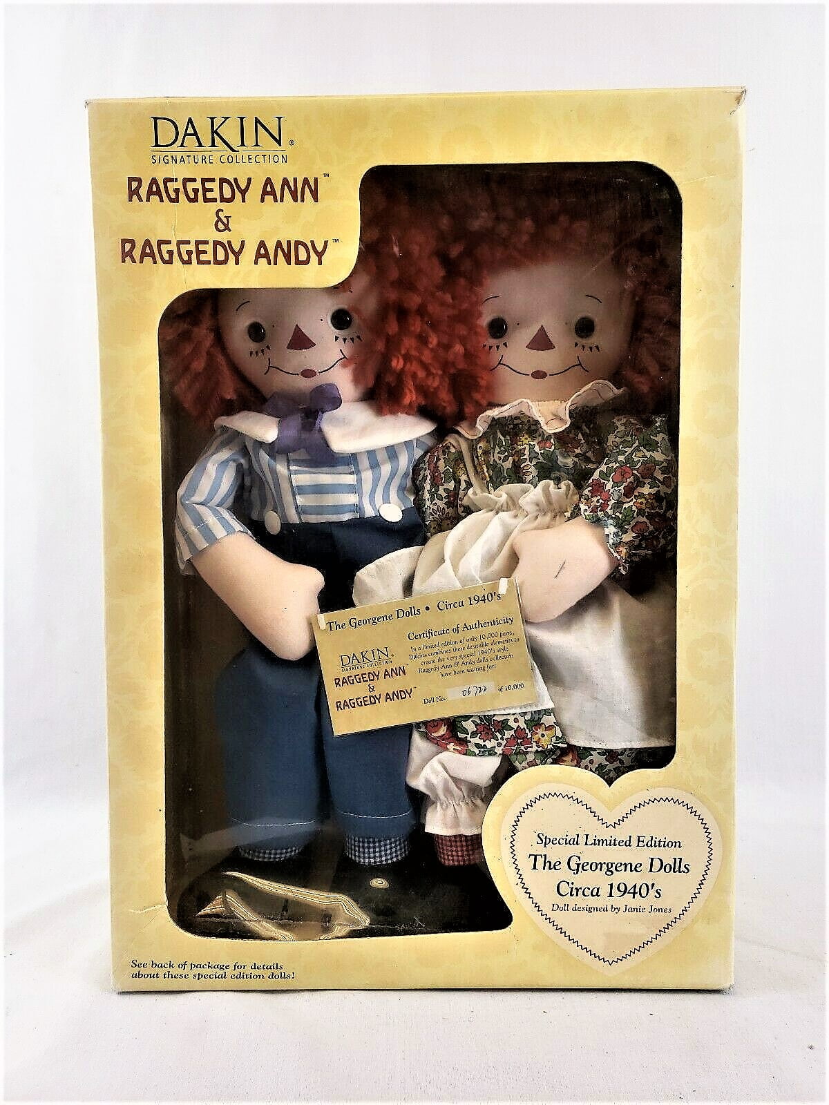 1940 raggedy ann doll