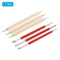 thumbnail image 3 of Uxcell Ball Embossing Stylus Kit, Leather Craft Tool Modeling Point Stylus, 2Color 6Pack, 3 of 6
