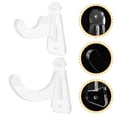 thumbnail image 1 of CATIEBYE 2Pair Transparent Acrylic Baseball Bat Display Stand Wall Mount for Stylish Room Decor, 1 of 8