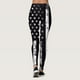 thumbnail image 3 of Gibobby Leggings Día la Independencia para mujeres estadounidenses 4 julio Leggings con estampado 3D Pantalones para yoga Correr Pilates Gimnasio Pantalones yoga Medias Compresión（Negro， M), 3 of 5