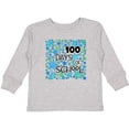 thumbnail image 3 of Inktastic 100 Days of School Stars in Blue Boys or Girls Long Sleeve Toddler T-Shirt, 3 of 5