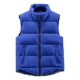 thumbnail image 3 of Baberdicy Vest for Women, Women's Winter Warm Vest Outerwear Thick Padded Sleeveless Casual Vest Puffer Vest Women 2Xl, 3 of 6