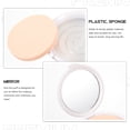 thumbnail image 4 of Shisuyan Magnetic Opening Cosmetic Cream Case White 2Pcs 3.1X3.1X0.8In, 4 of 9