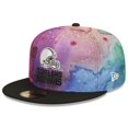 thumbnail image 3 of Men's New Era Pink/Black Cleveland Browns 2022 NFL Crucial Catch 59FIFTY Fitted Hat, 3 of 6