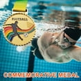 thumbnail image 3 of Medallas Juegos Fútbol Al Aire Libre Ganador Premio Cobre Plata Dorada Recompensas, 3 of 9