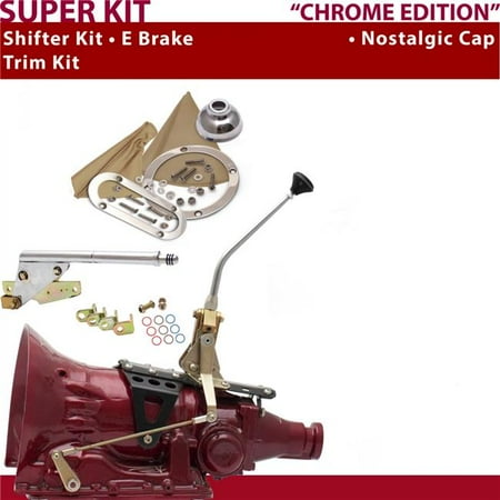 American Shifter C4 Shifter Kit 10 in. E Brake Trim Kit for D707C
