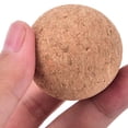 thumbnail image 3 of 10 Pcs Ballon de Soccer en Bois Massif Liège pour Bébé, 3 of 9