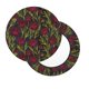 thumbnail image 2 of Disketp Burgundy Peony Flowers Funda Redonda para Taburete, Funda de Cojín para Silla de Bar Suave y Elástica-12 inch, 2 of 7