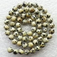thumbnail image 3 of K-KED Beautiful A Strand Dalmation Jasper 6-10mm Round Loose bead 15.5 inch -8 mm, 3 of 6