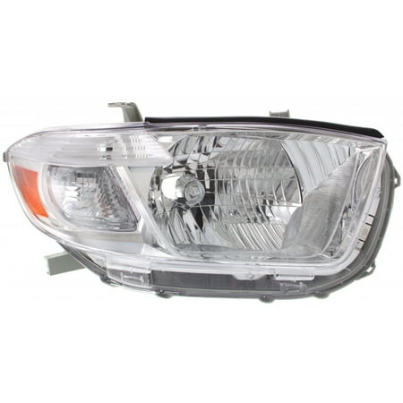 For Toyota Highlander Headlight Unit 2008 2009 2010 Passenger Side | Base/Limited/SE/SR5 | For TO2503176 | 81130-48470