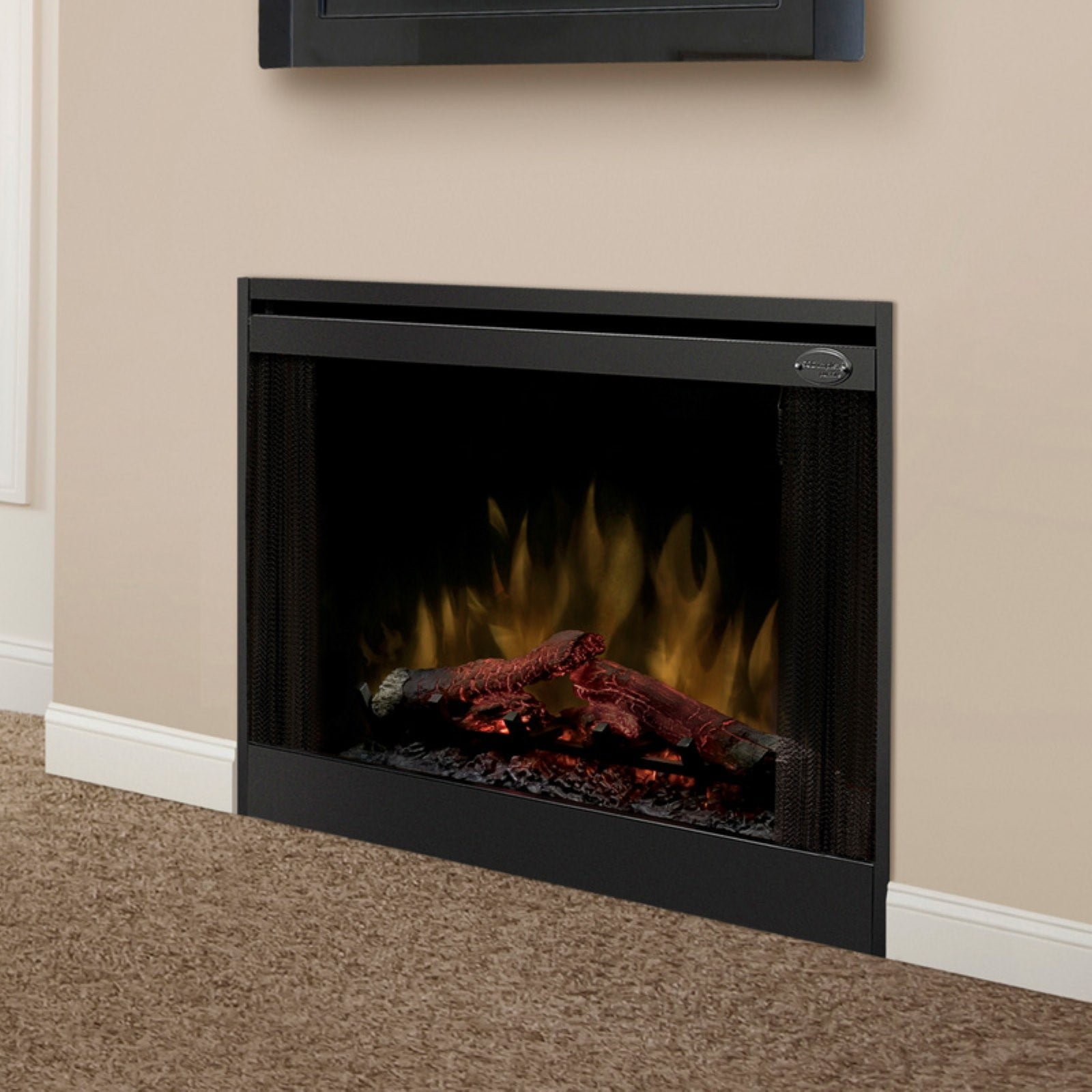Dimplex 33 In Slim Line Built In Electric Fireplace Insert